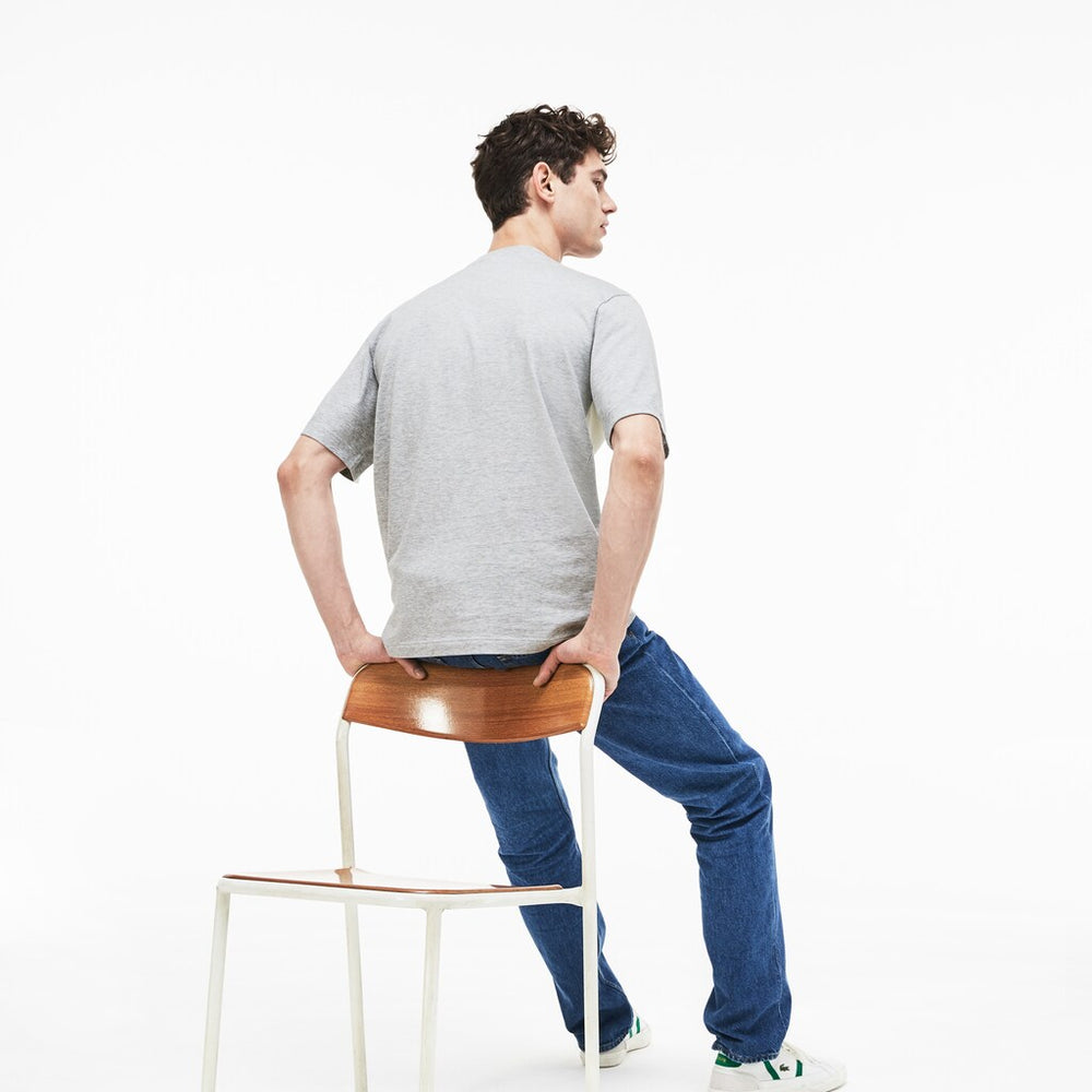 Crew Neck Cotton T-shirt | Lacoste Mens