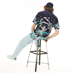 Regular Fit Cotton Poplin Shirt | Lacoste Mens