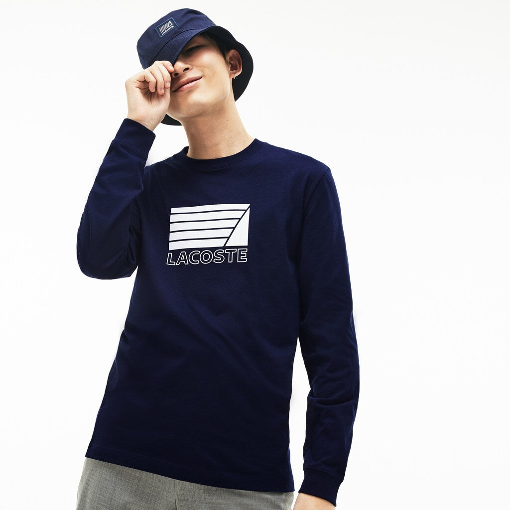 Crew Neck Cotton T-shirt | Lacoste Mens
