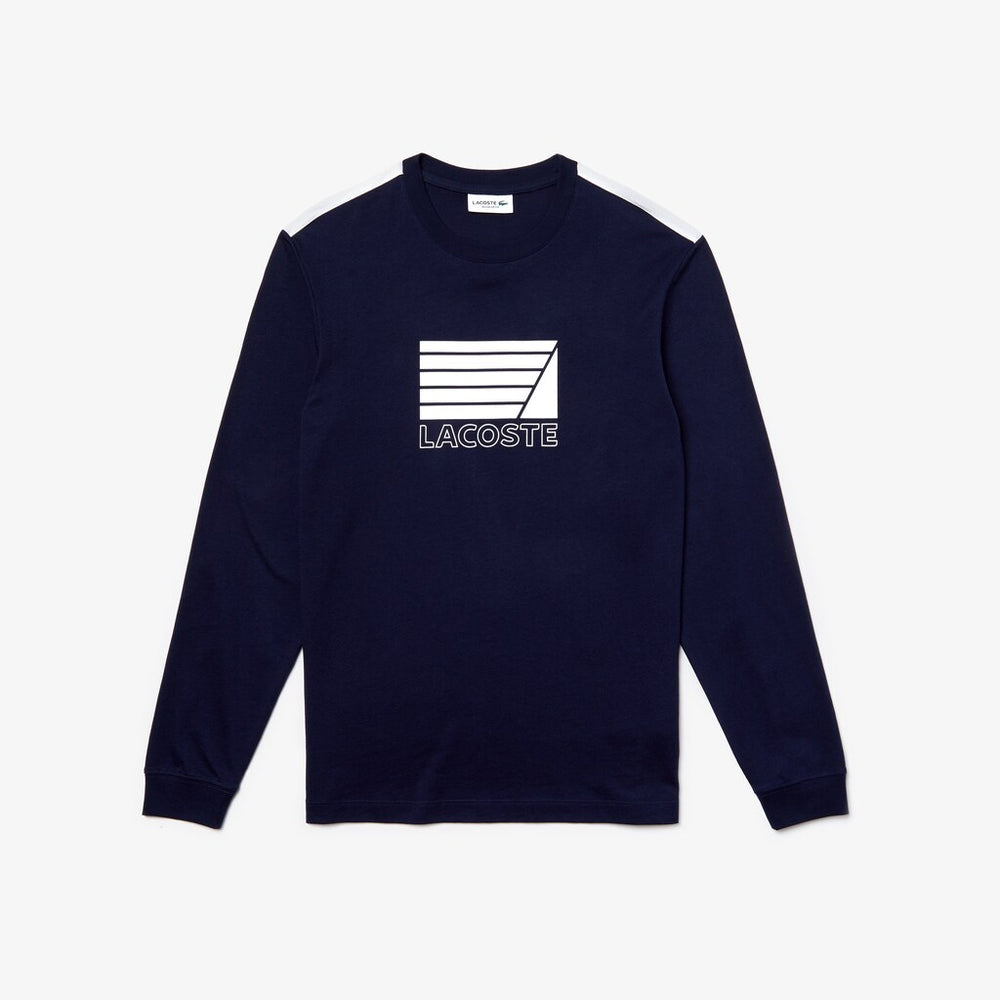 Crew Neck Cotton T-shirt | Lacoste Mens