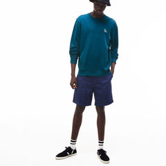 Crew Neck Fleece Sweatshirt | Lacoste Mens