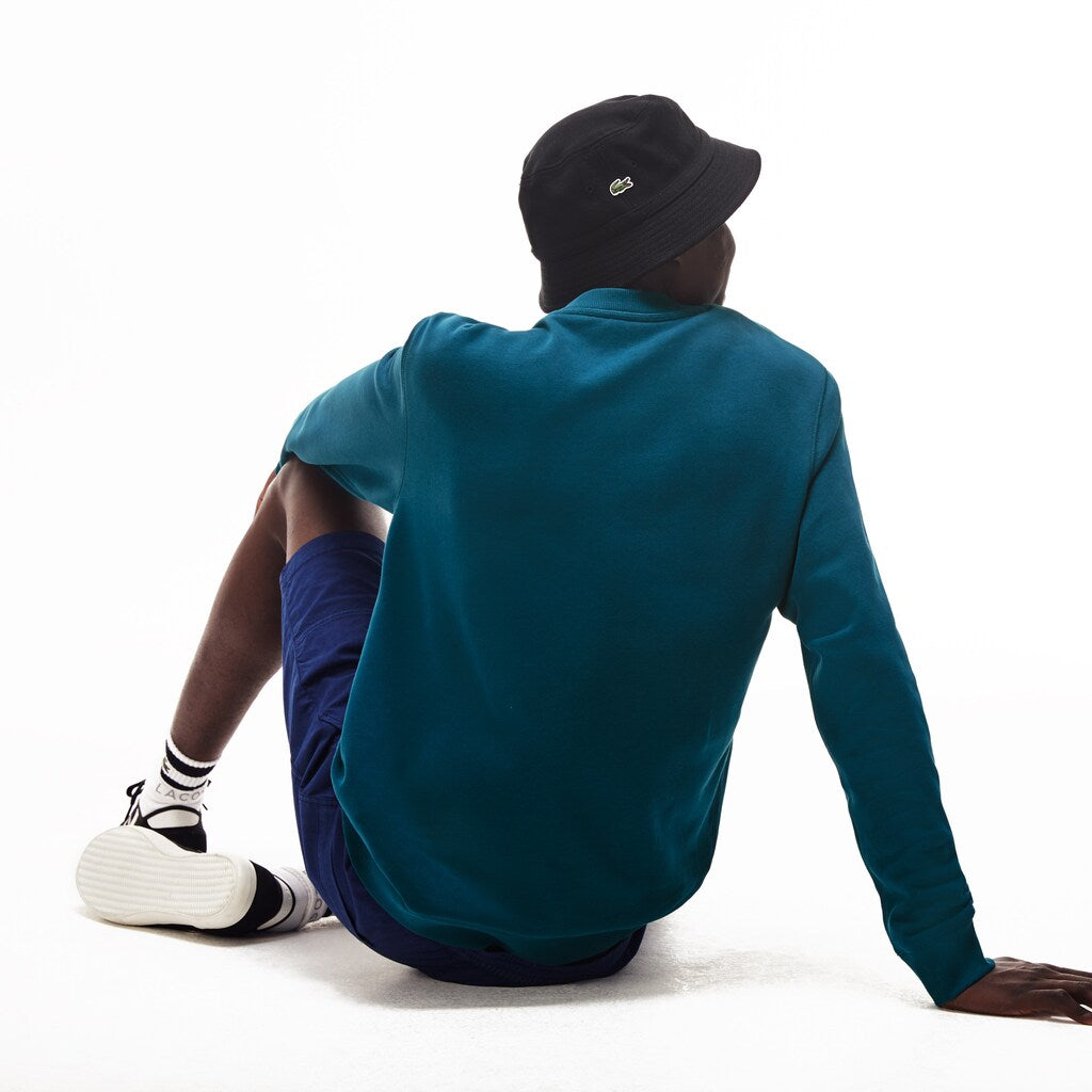Crew Neck Fleece Sweatshirt | Lacoste Mens