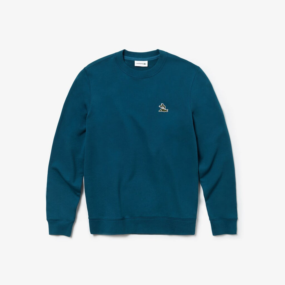 Crew Neck Fleece Sweatshirt | Lacoste Mens