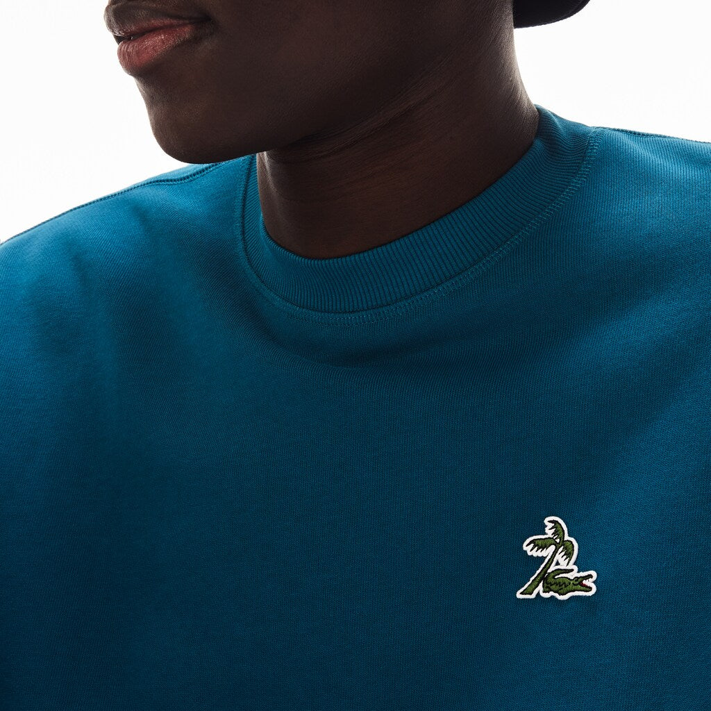 Crew Neck Fleece Sweatshirt | Lacoste Mens