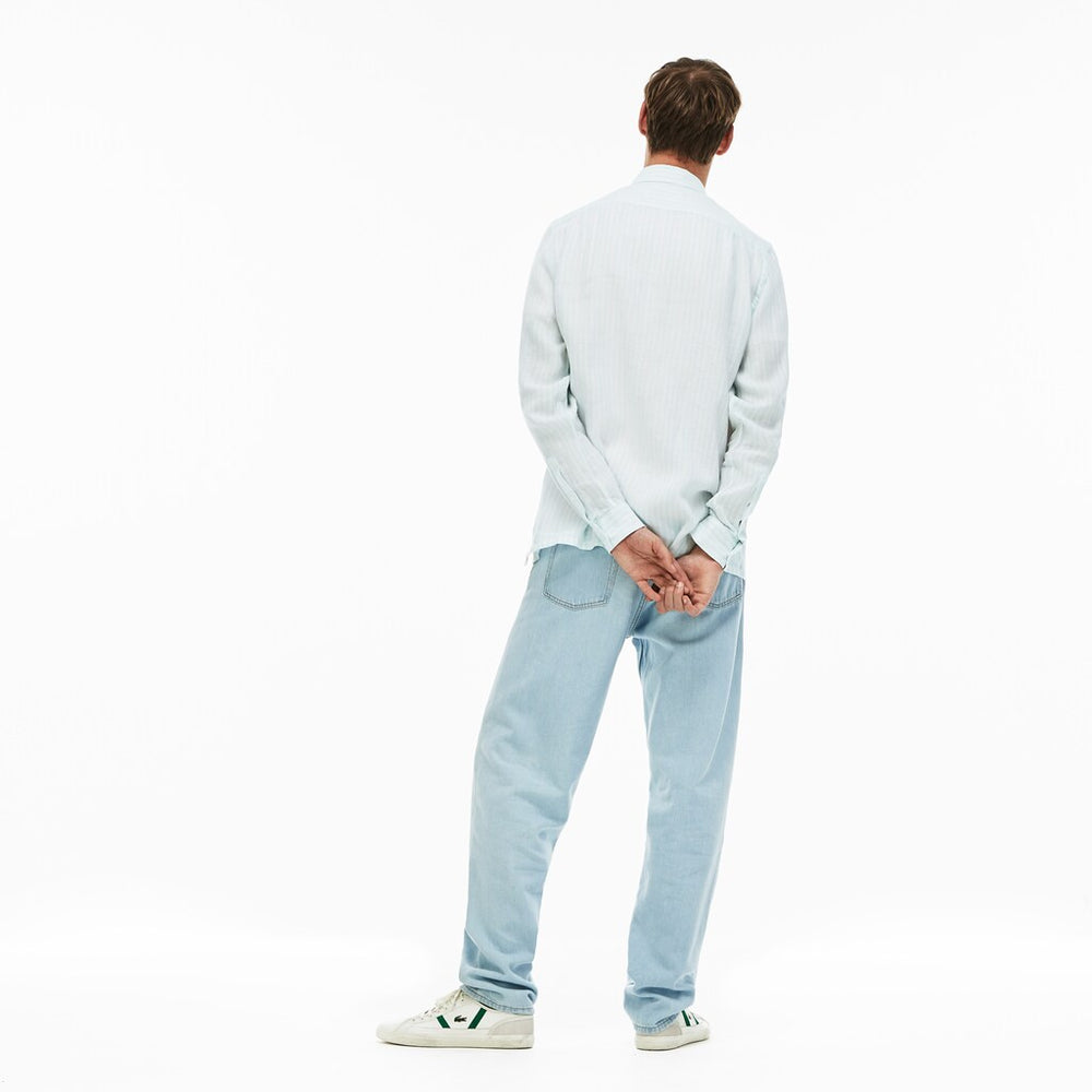 Regular Fit Linen Shirt | Lacoste Mens