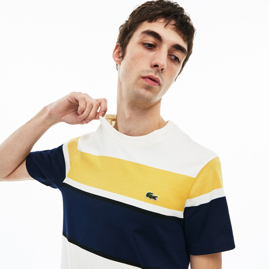 Crew Neck Cotton T-shirt | Lacoste Mens