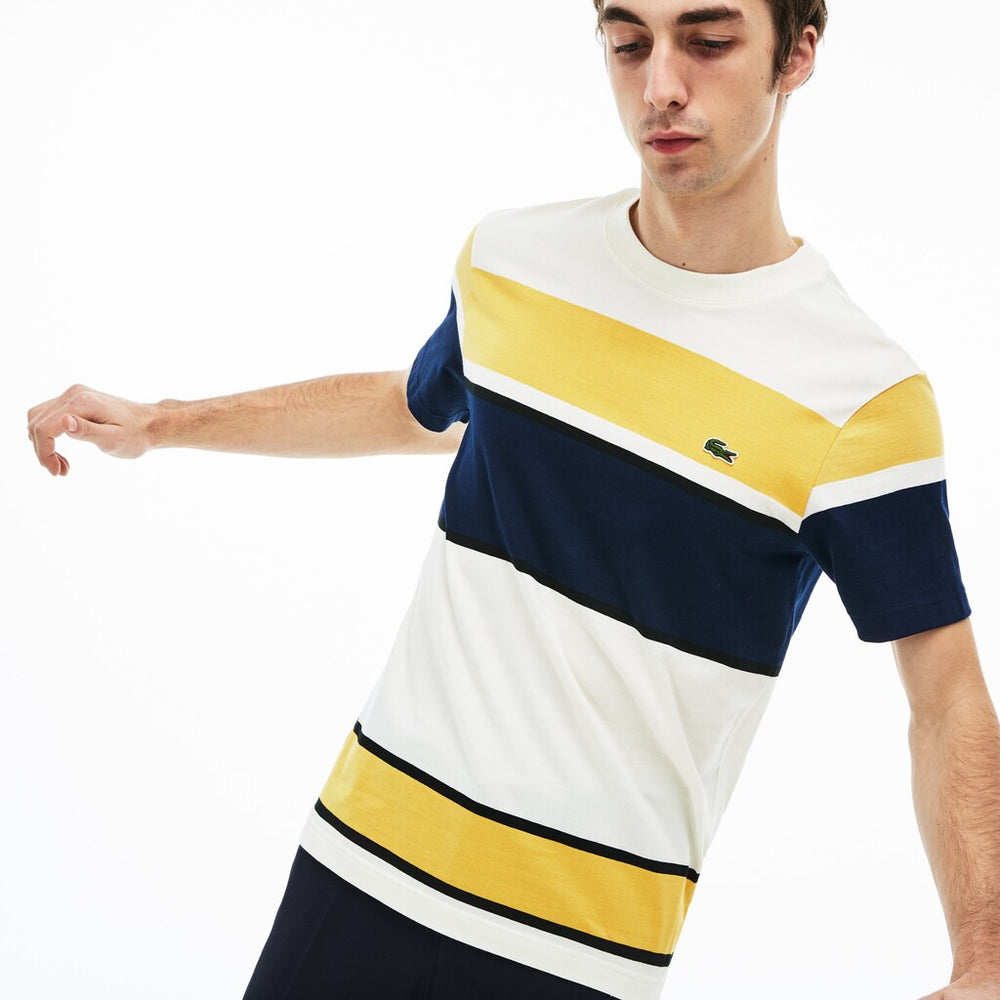 Crew Neck Cotton T-shirt | Lacoste Mens