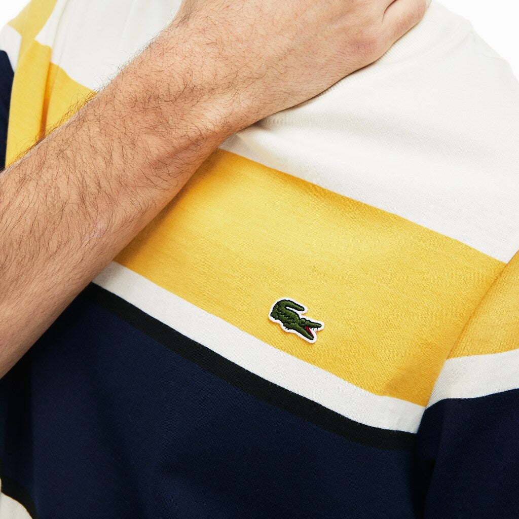 Crew Neck Cotton T-shirt | Lacoste Mens