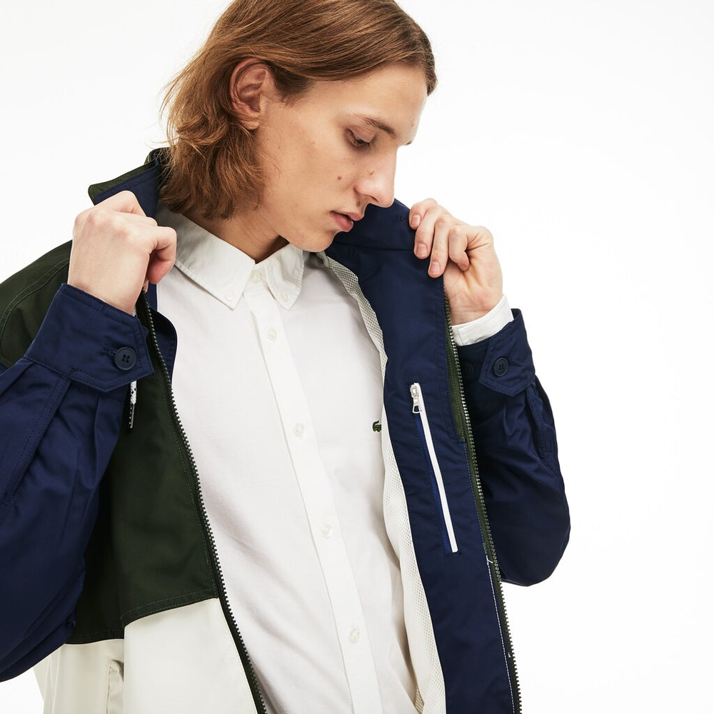 Water-Resistant Full-Zip Jacket | Lacoste Mens