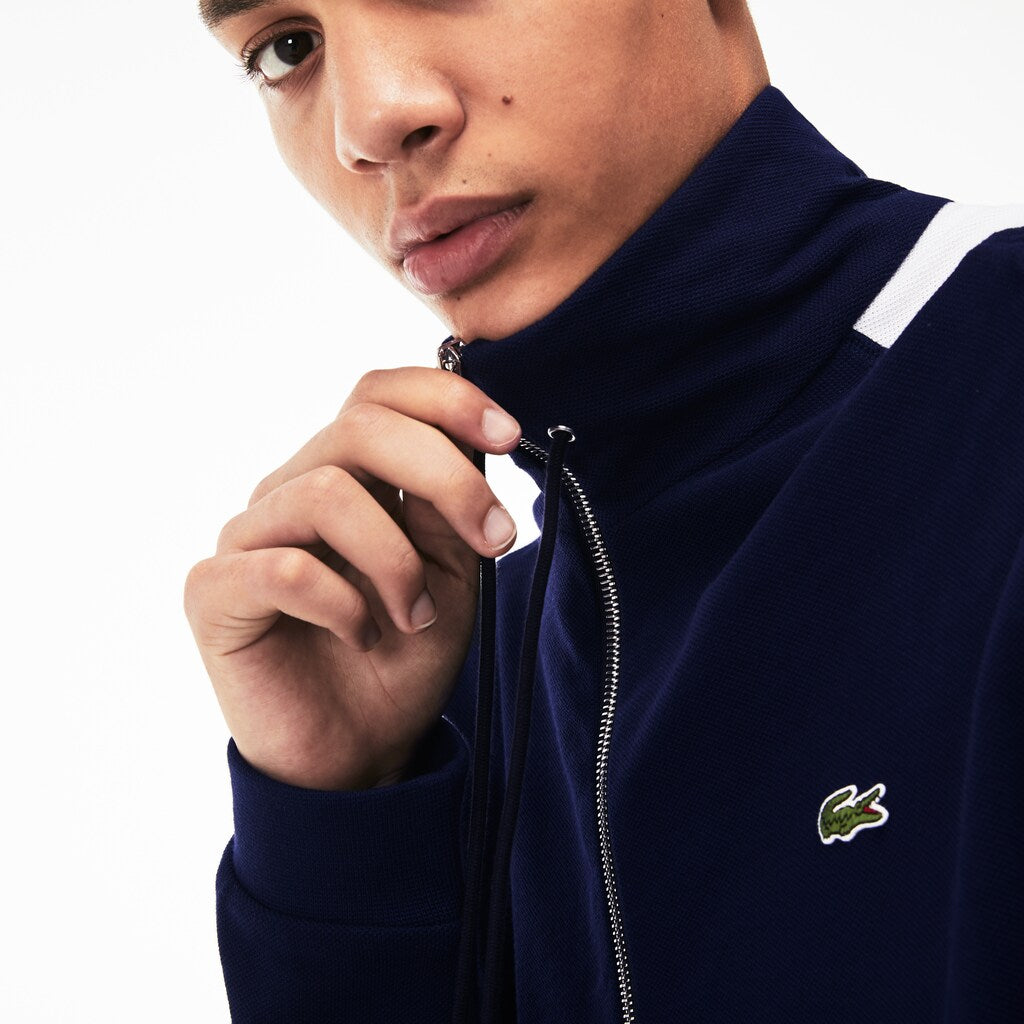 Cotton Piqué Sweatshirt | Lacoste Mens