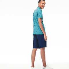 Slim Fit Cotton And Linen Piqué Polo | Lacoste Mens