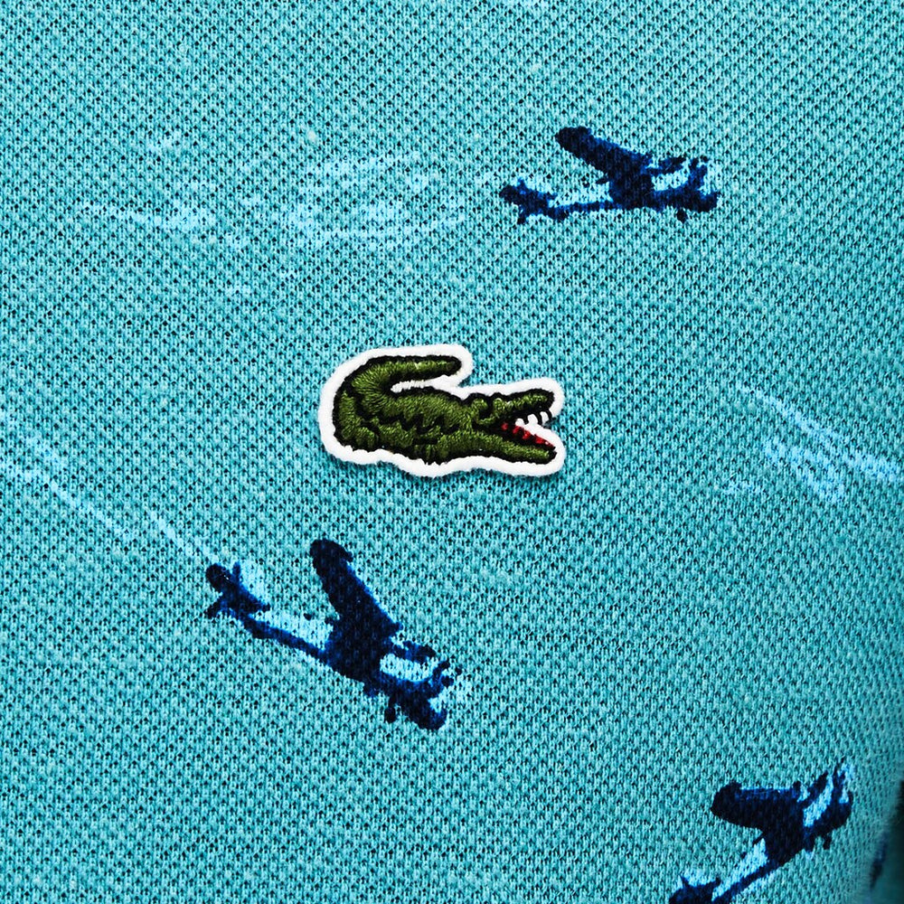 Slim Fit Cotton And Linen Piqué Polo | Lacoste Mens