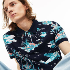 Regular Fit Cotton Mini Piqué Polo | Lacoste Mens