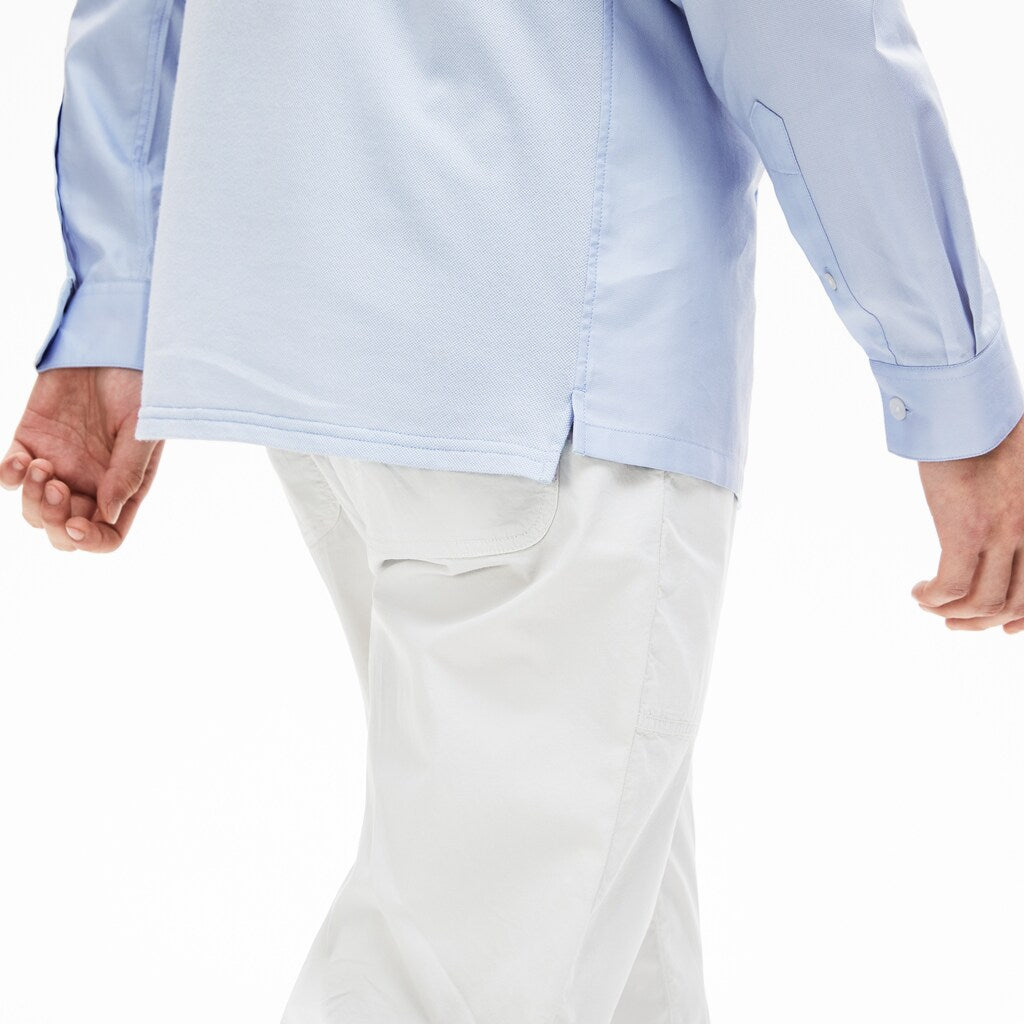 Motion Slim Fit Cotton Mini Piqué Shirt | Lacoste Mens
