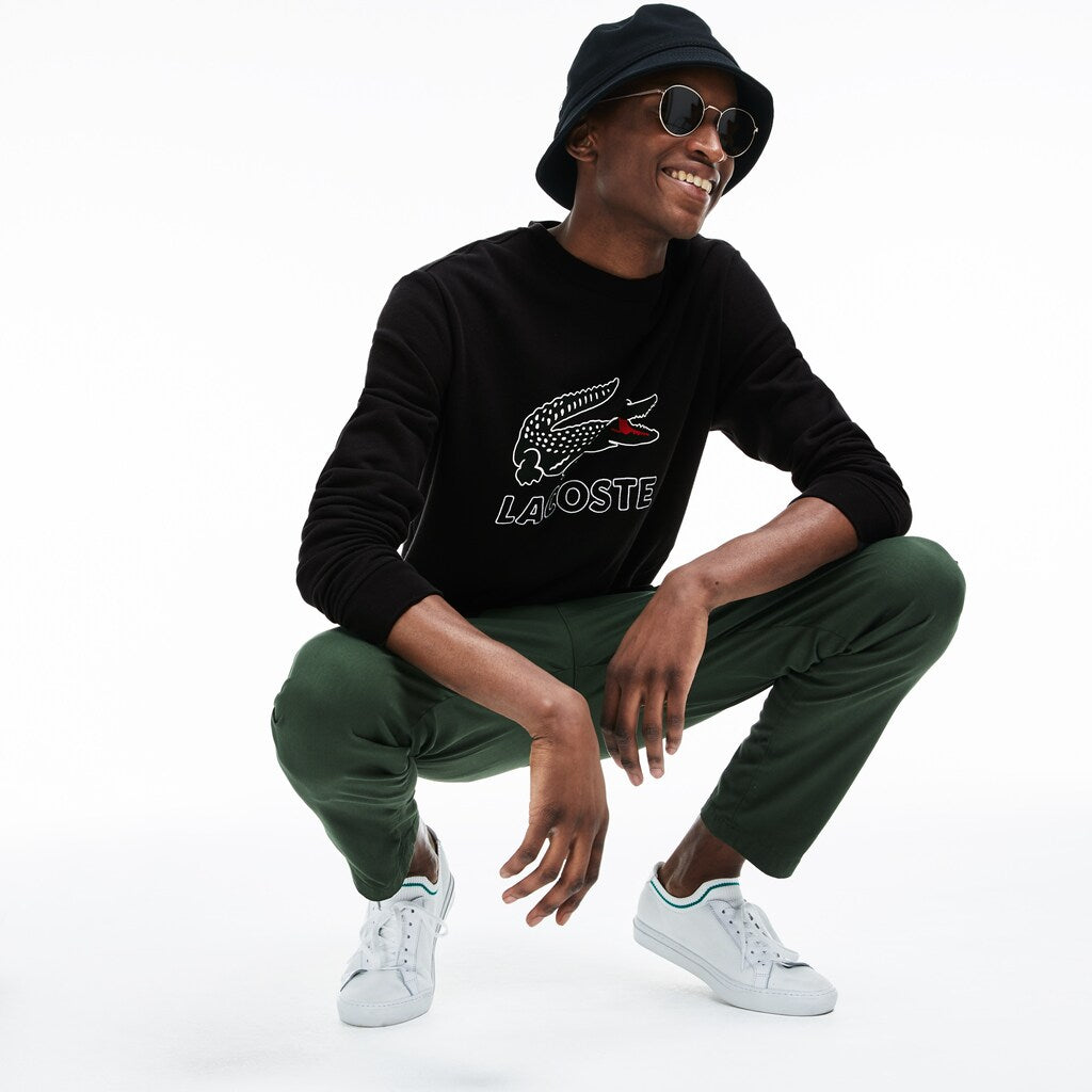 Graphic Croc Sweatshirt | Lacoste Mens