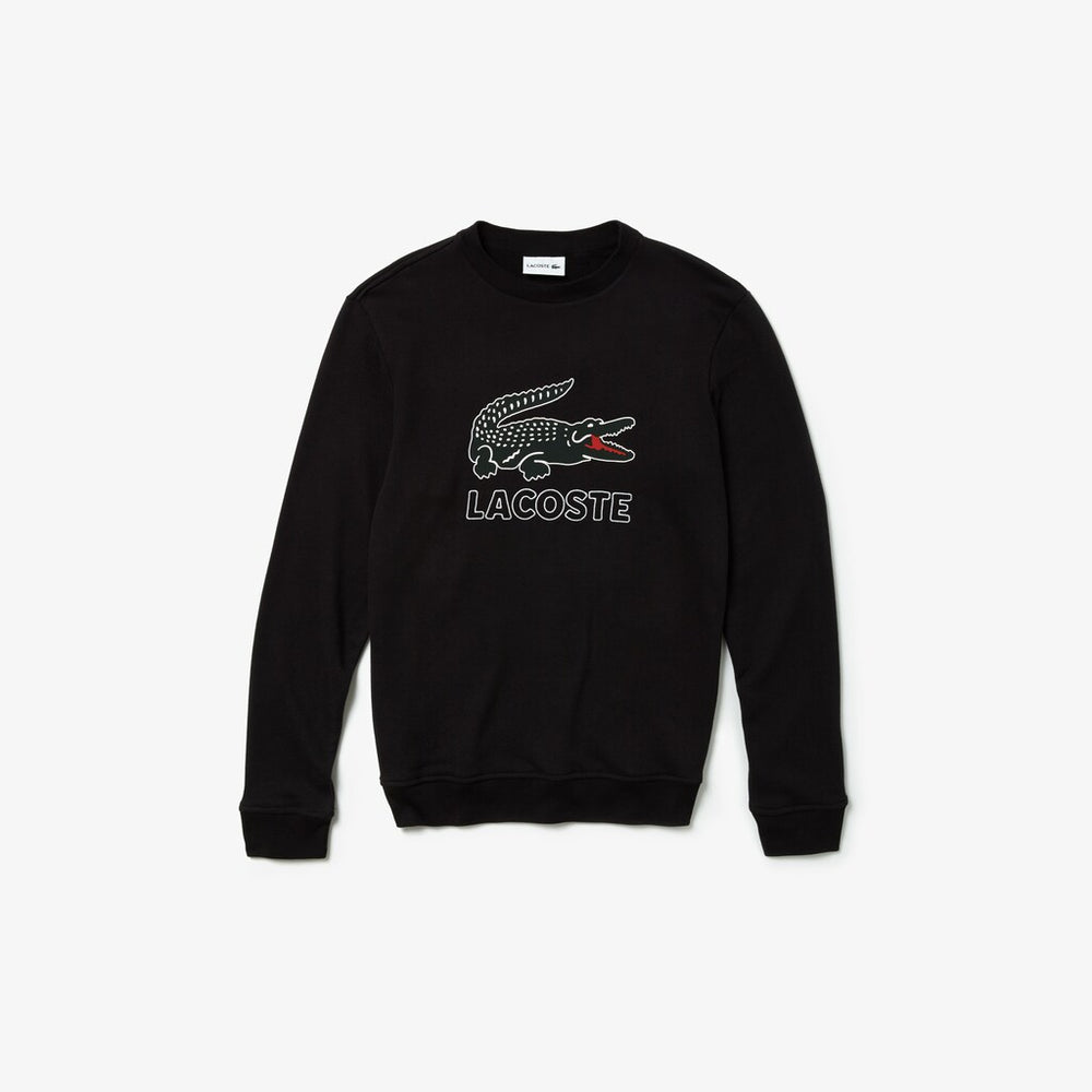 Graphic Croc Sweatshirt | Lacoste Mens