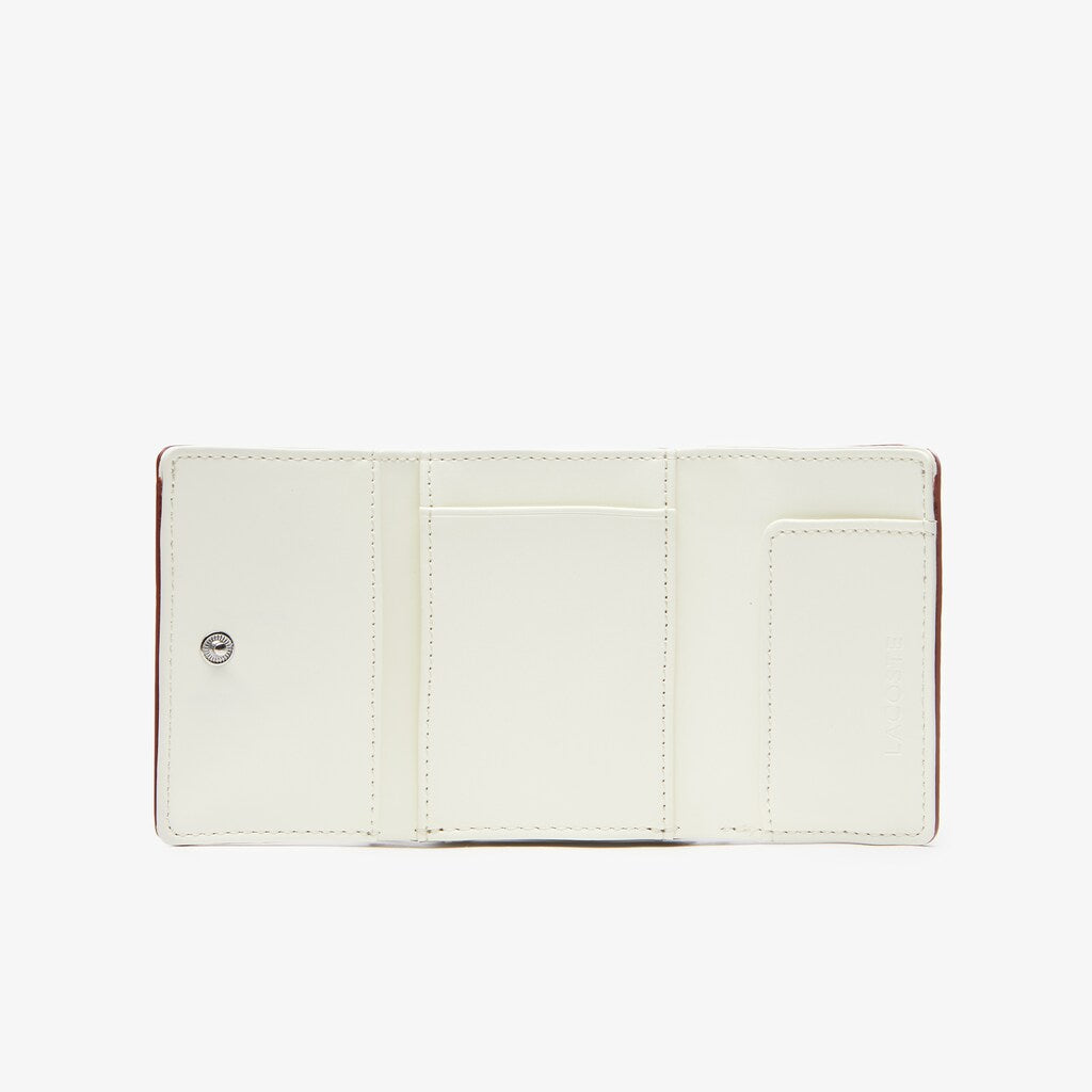 Wo  Chantaco Small Leather 4 Card Wallet | Lacoste Womens