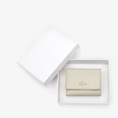 Wo  Chantaco Small Leather 4 Card Wallet | Lacoste Womens