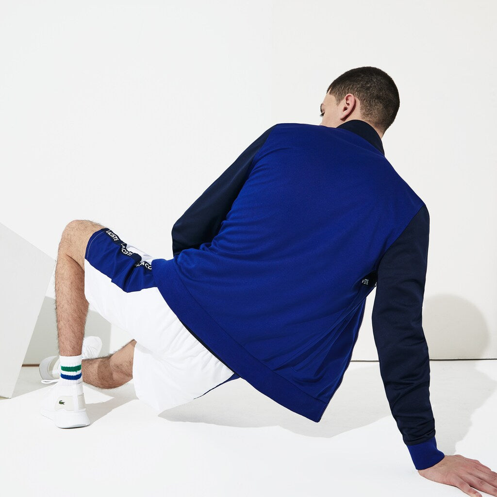 SPORT Signature Band Piqué Zip Sweatshirt | Lacoste Mens