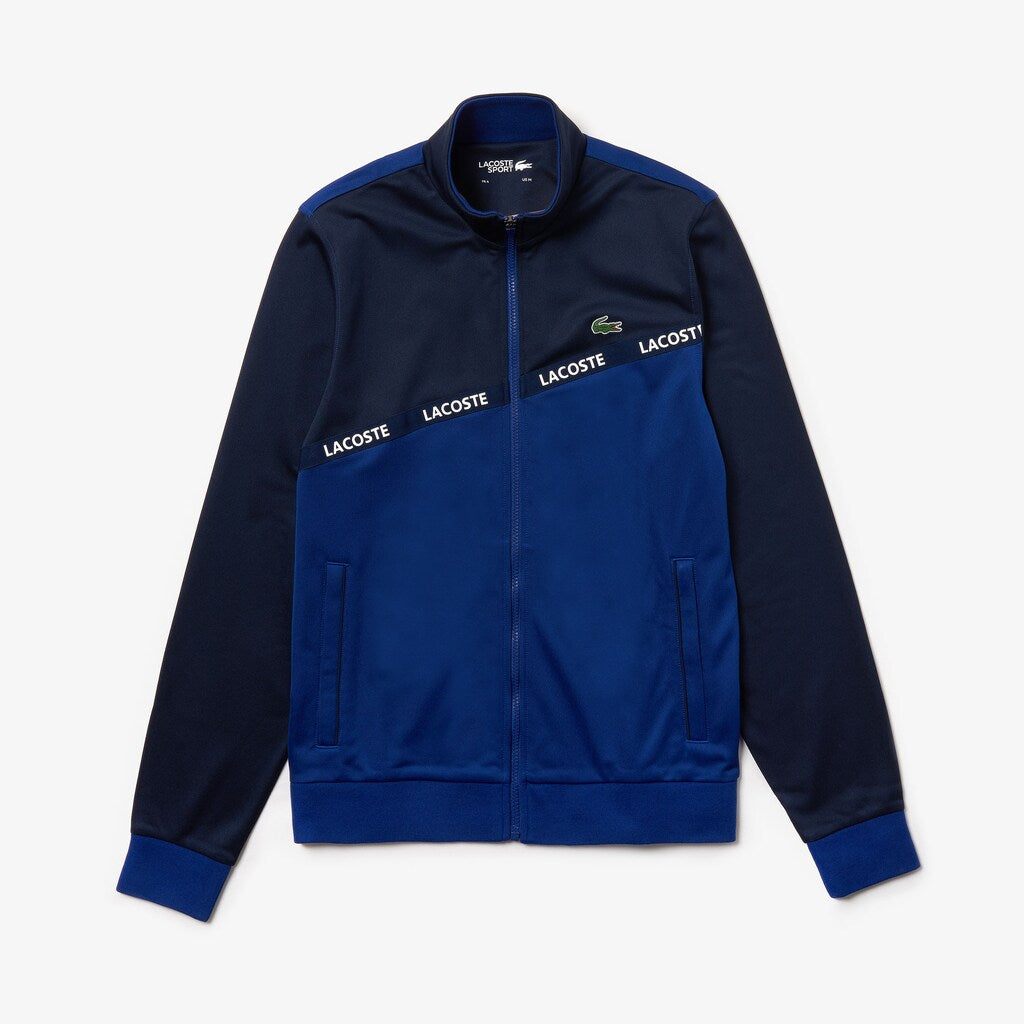 SPORT Signature Band Piqué Zip Sweatshirt | Lacoste Mens