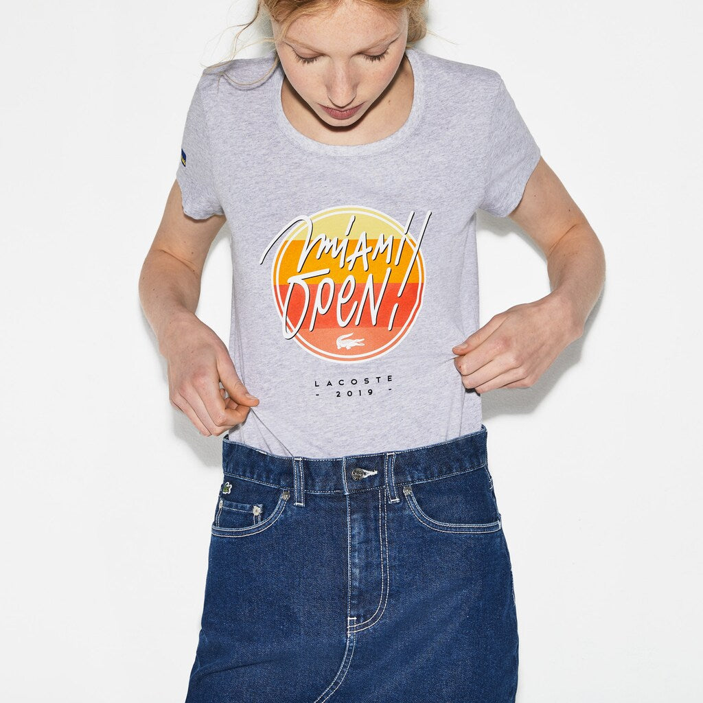 Wo  SPORT Miami Open Edition T-shirt | Lacoste Womens