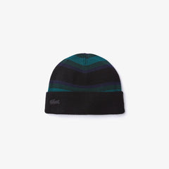Wo  Striped Wool Jersey Beanie | Lacoste Mens