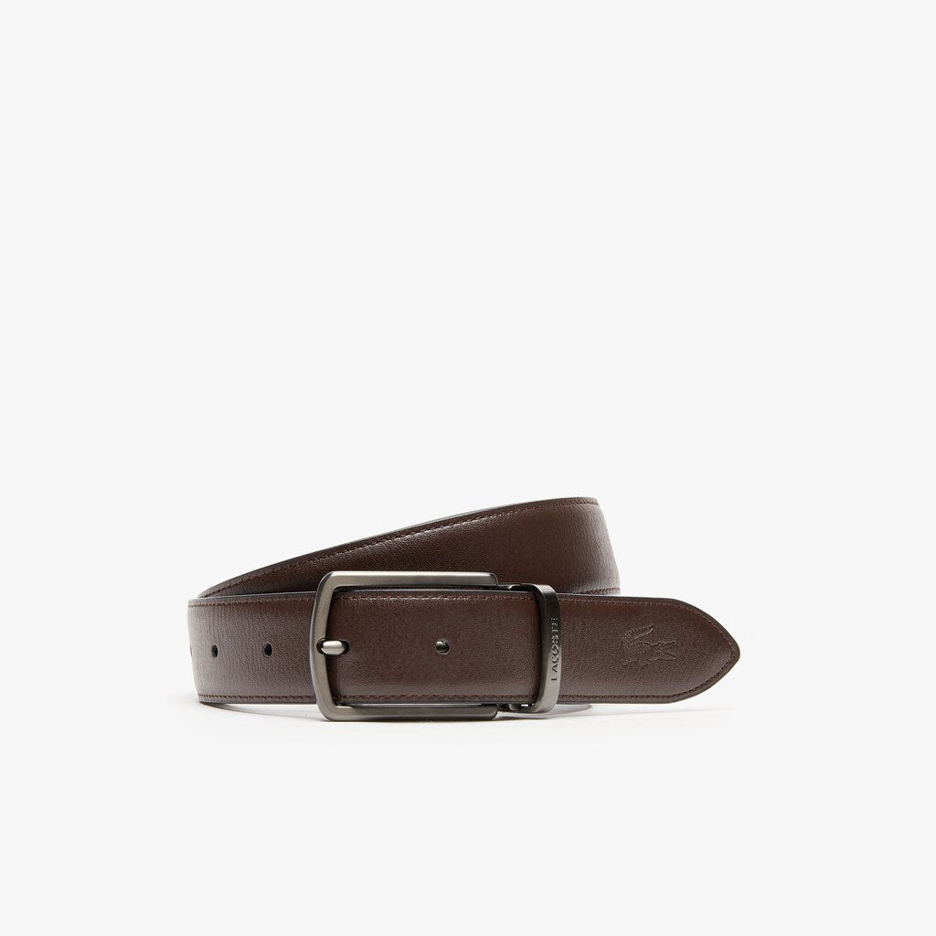 Reversible Leather Belt And Interchangeable Buckles Gift Set | Lacoste Mens