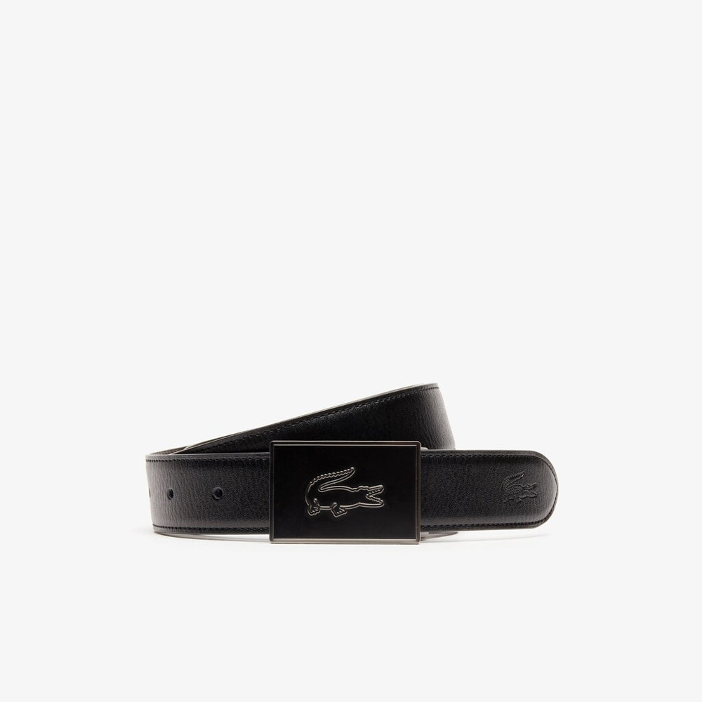 Reversible Leather Belt And Interchangeable Buckles Gift Set | Lacoste Mens
