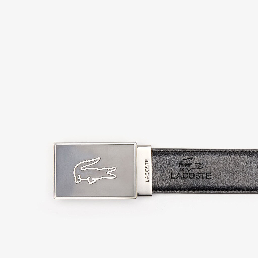 Reversible Leather Belt And Interchangeable Buckles Gift Set | Lacoste Mens