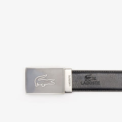 Reversible Leather Belt And Interchangeable Buckles Gift Set | Lacoste Mens