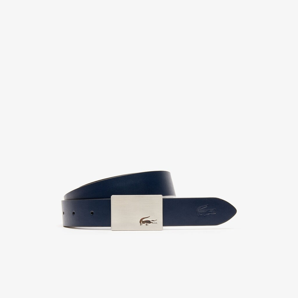Reversible Leather Belt And 2 Buckles Gift Set | Lacoste Mens