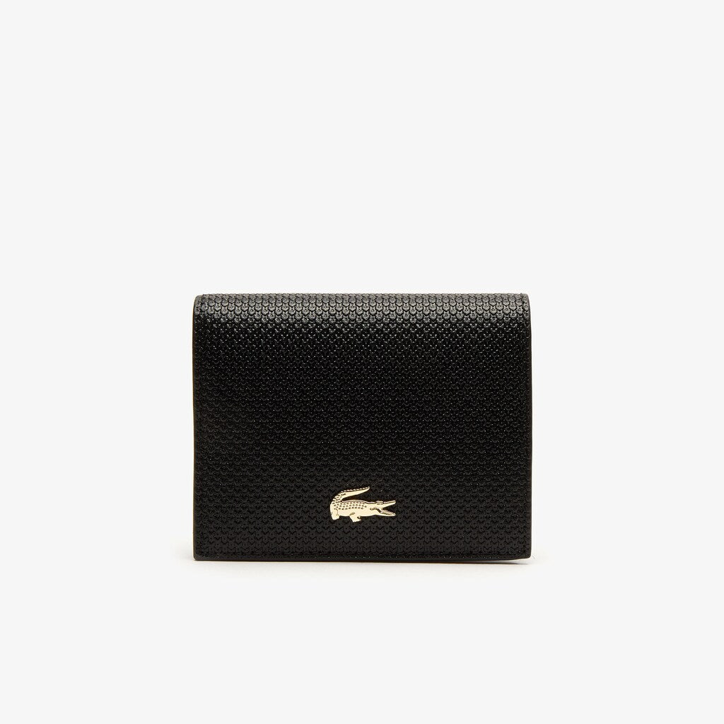 Wo  Chantaco Leather Bi-fold Wallet with Coin Purse | Lacoste Womens