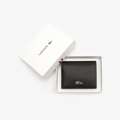 Wo  Chantaco Leather Bi-fold Wallet with Coin Purse | Lacoste Womens