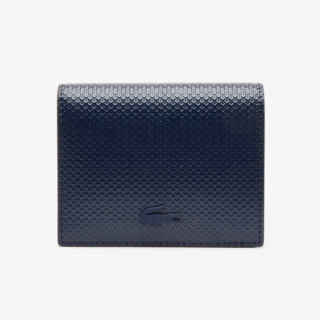 Wo  Chantaco Nœud Small Piqué Leather Snap Coin Pouch | Lacoste Womens