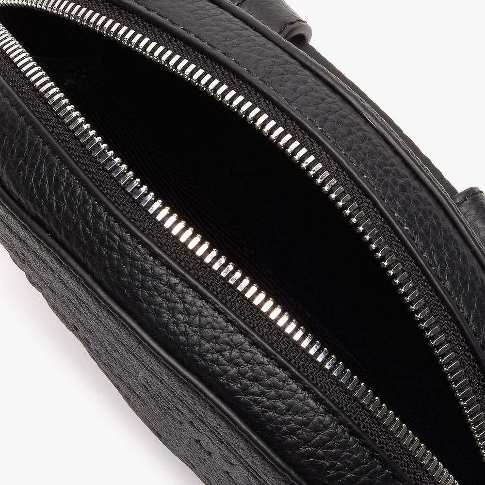 Wo  Croco Crew Grained Leather Oval Belt Bag | Lacoste Womens