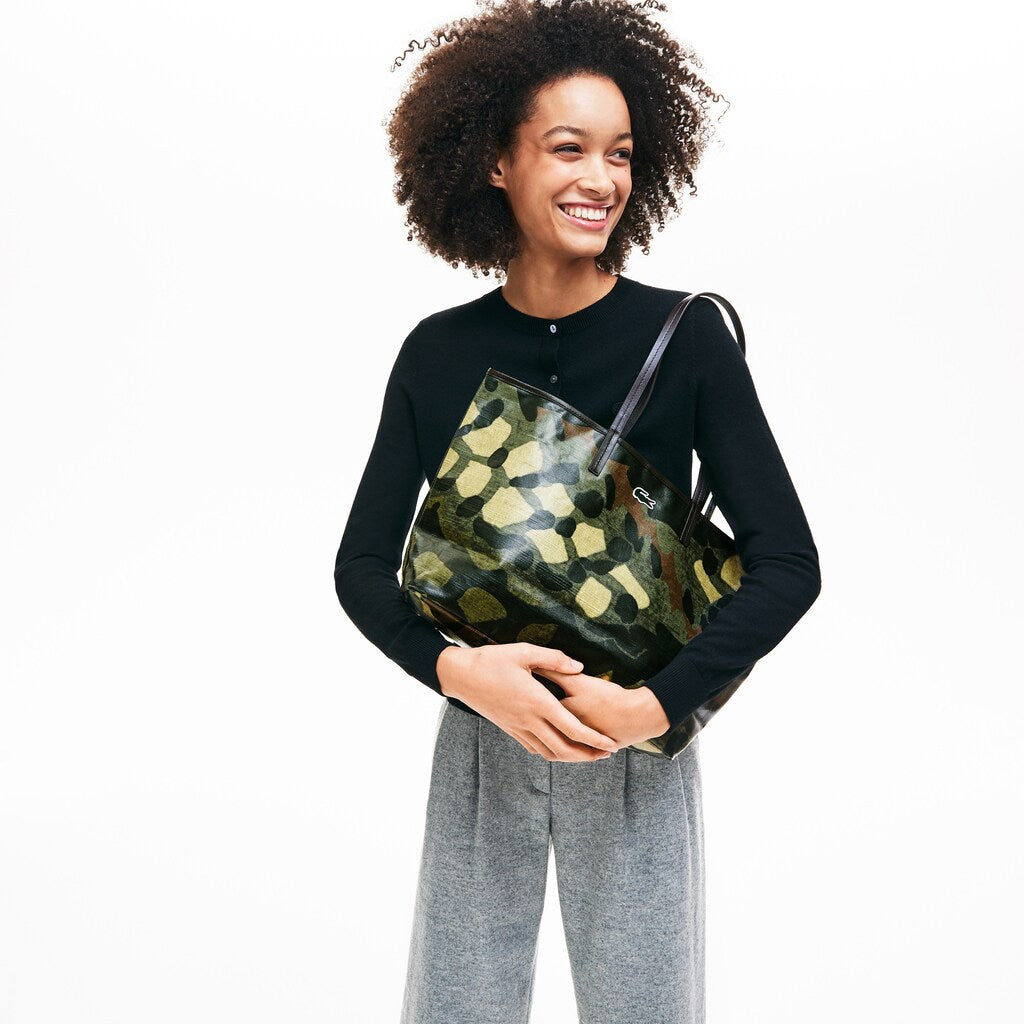 Wo  Robert George Coated Print Canvas Tote Bag | Lacoste Womens
