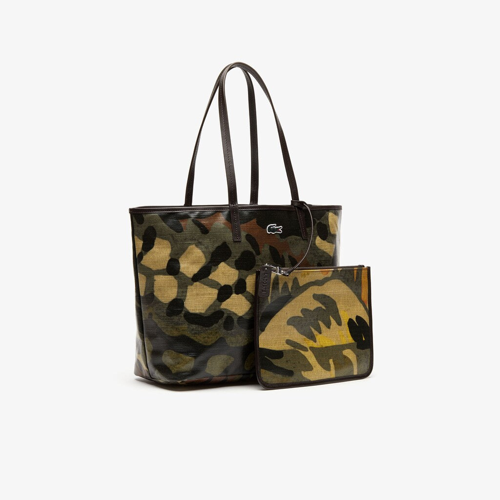 Wo  Robert George Coated Print Canvas Tote Bag | Lacoste Womens