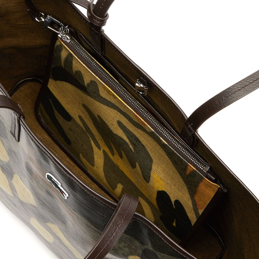 Wo  Robert George Coated Print Canvas Tote Bag | Lacoste Womens