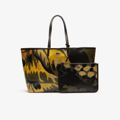 Wo  Robert George Large Coated Print Canvas Tote Bag | Lacoste Womens