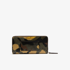 Wo  Robert George Coated Print Canvas Zip Wallet | Lacoste Womens