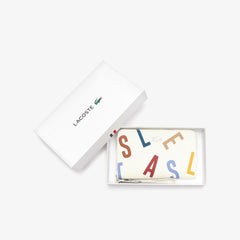 Wo  Daily Classic Printed Coated Canvas Wristlet Wallet | Lacoste Womens