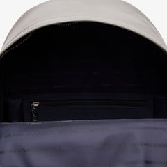 L.12.12 Casual Embossed Lettering Leather Backpack | Lacoste Mens