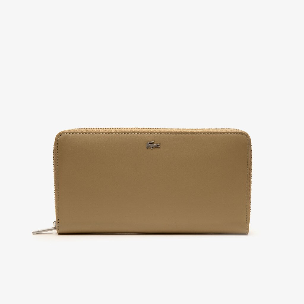 Fitzgerald Zip Colorblock Leather 6 Card Wallet | Lacoste Mens