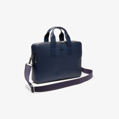 Chantaco Matte Piqué Leather Computer Bag | Lacoste Mens