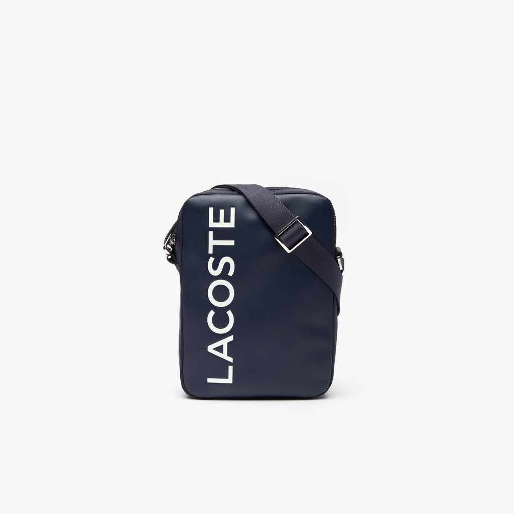 L.12.12 Signature Leather Vertical Bag | Lacoste Mens