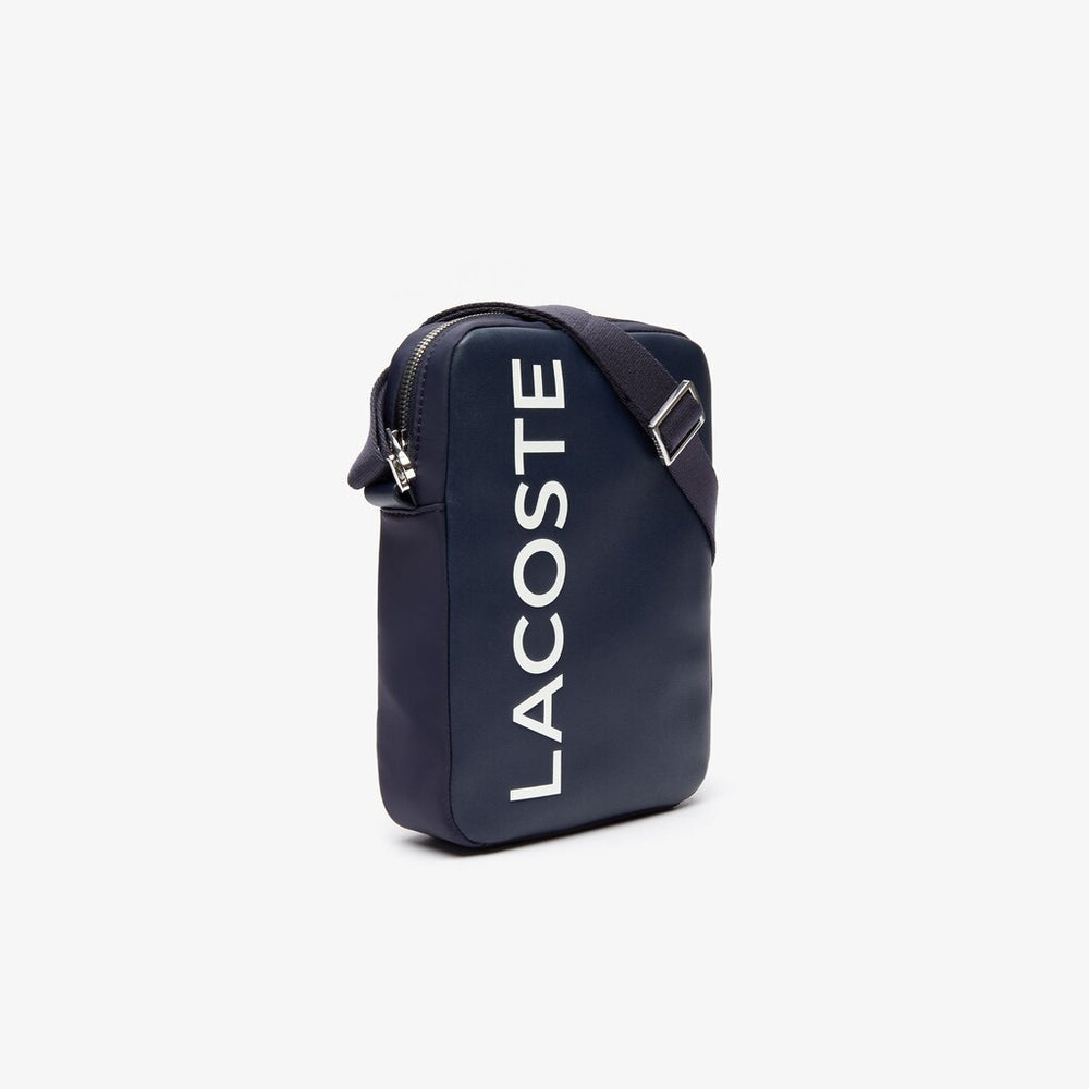 L.12.12 Signature Leather Vertical Bag | Lacoste Mens