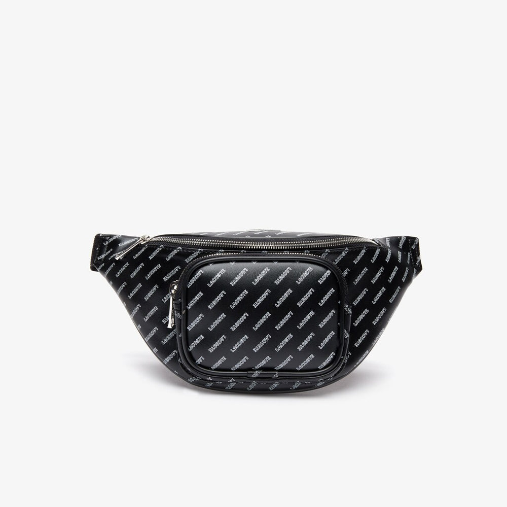 Lacoste LIVE Coated Print Canvas Belt Bag | Lacoste Mens