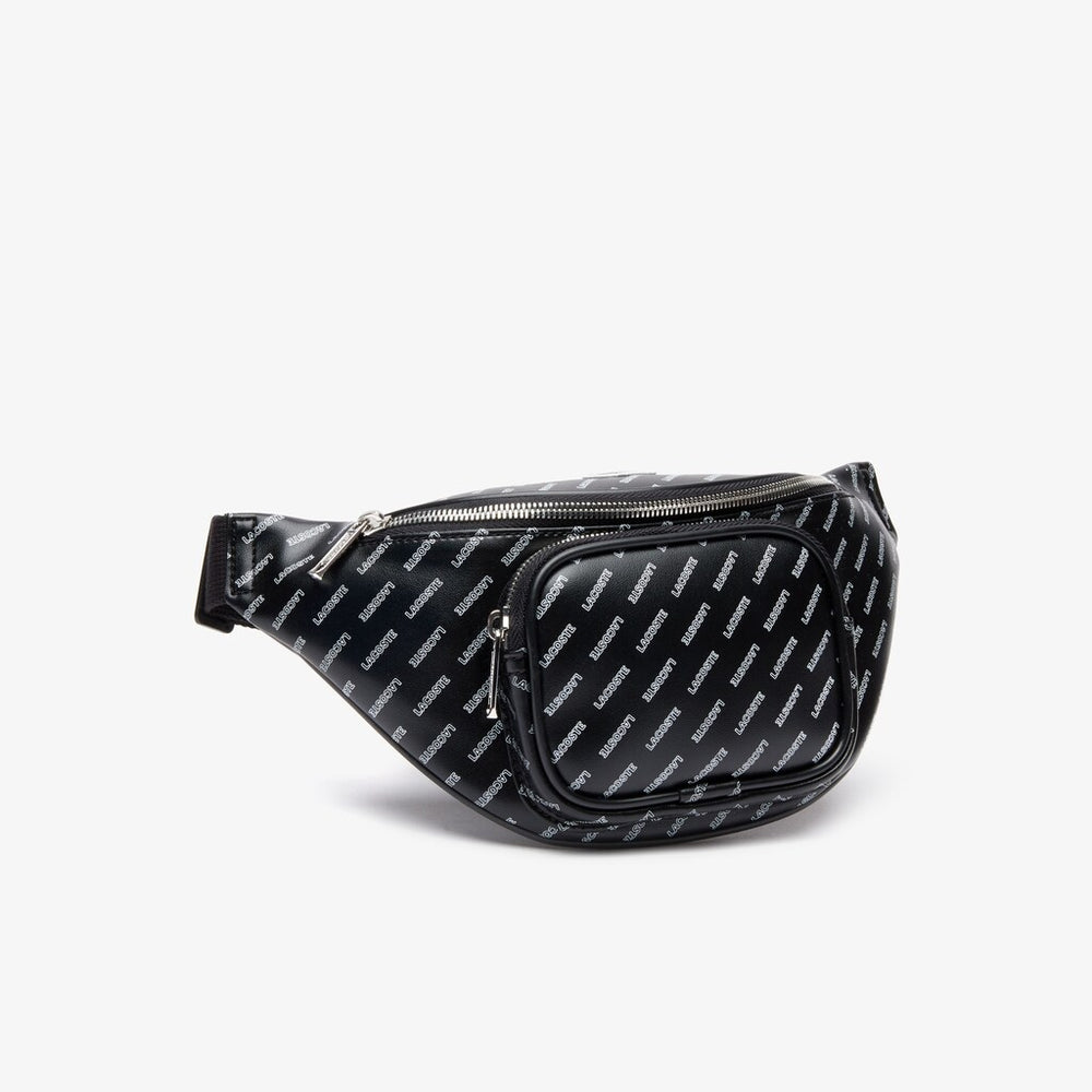 Lacoste LIVE Coated Print Canvas Belt Bag | Lacoste Mens