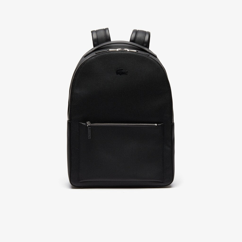 Chantaco Soft Leather Zip Backpack | Lacoste Mens
