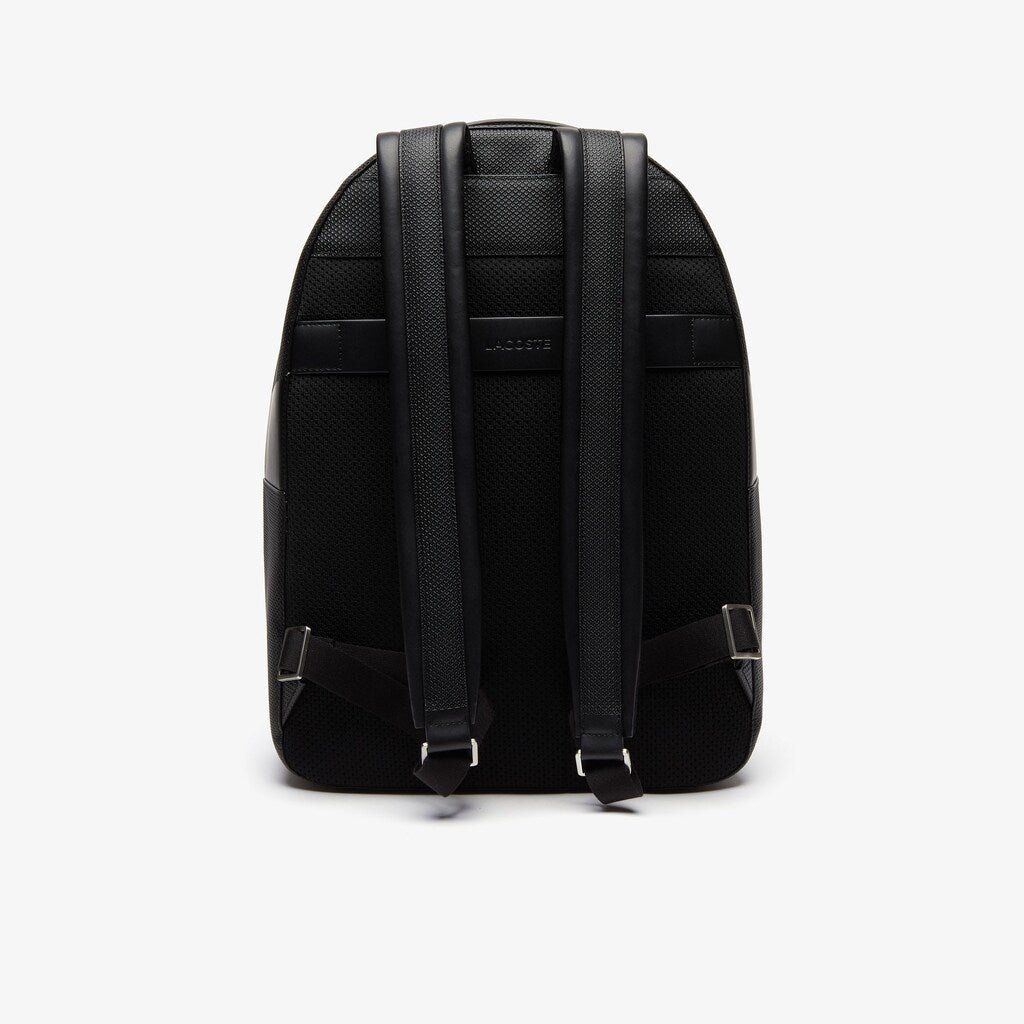 Chantaco Soft Leather Zip Backpack | Lacoste Mens
